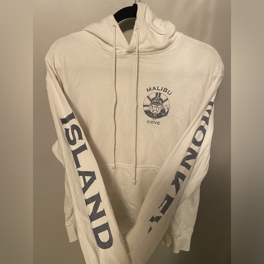 BRANDY MELVILLE JOHN GALT white hoodie